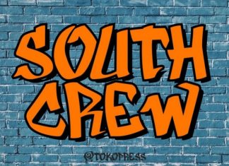 South Crew Brush Font