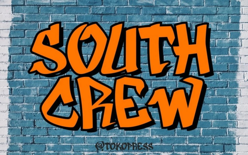 South Crew Brush Font