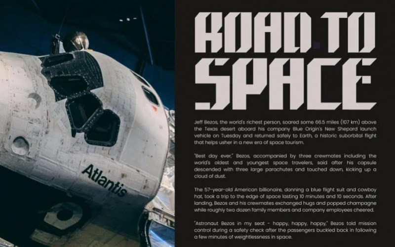 Space Nomad Display Font