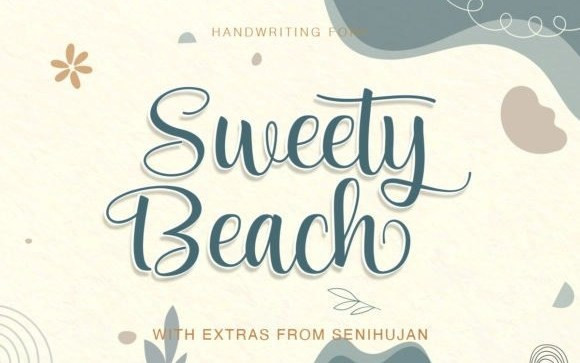 Sweety Beach Script Font