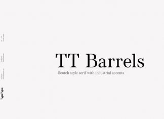 TT Barrels Serif Font