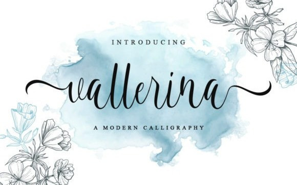 Vallerina Script Font