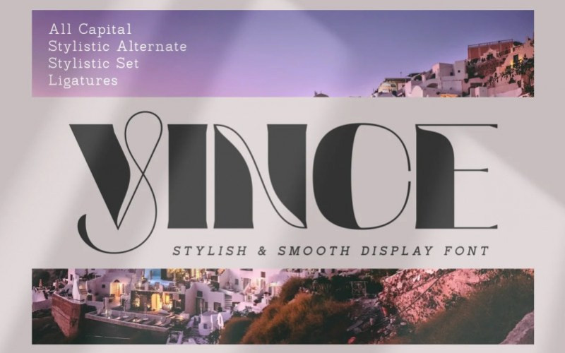 Vince Display Font