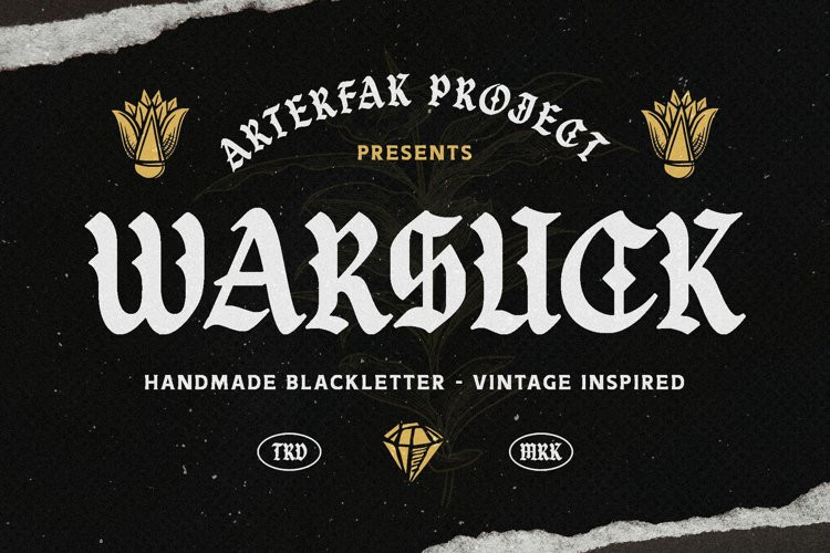 Warsuck Blackletter Font