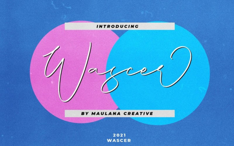 Wascer Script Font