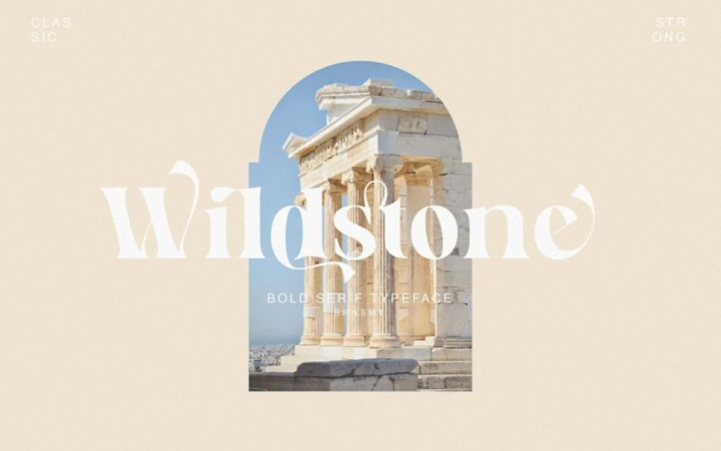 Wildstone Serif Font