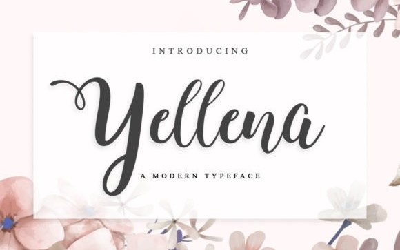 Yellena Script Font