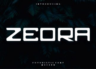 Zeora Display Font