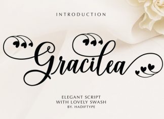 Gracilea Calligraphy Font