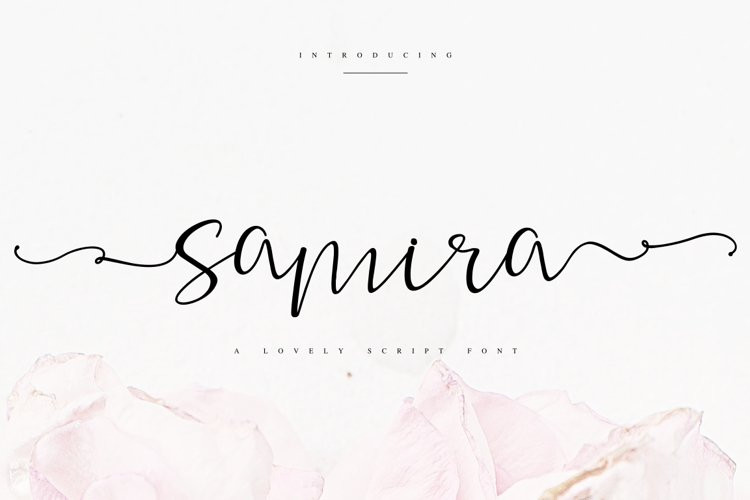 Samira Calligraphy Font