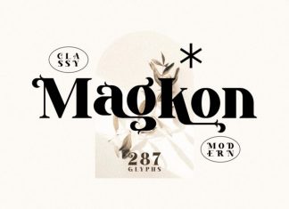 Magkon Serif Font