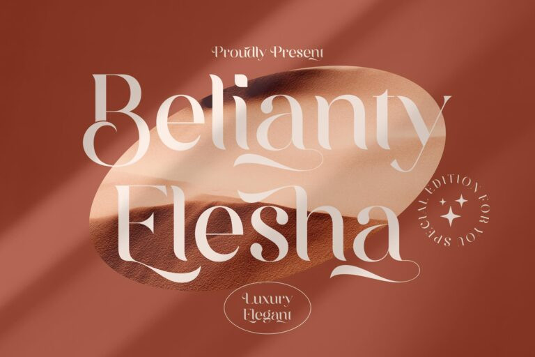 Belianty Elesha Sans Serif Font