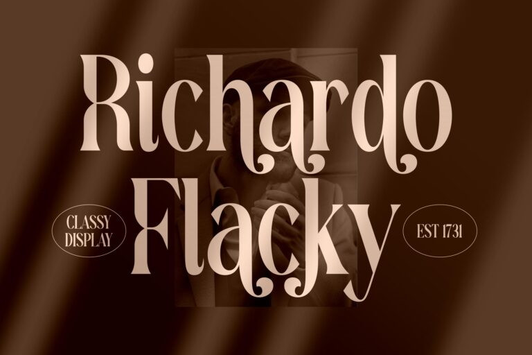 Richardo Flacky Serif Font