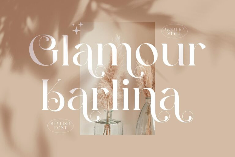 Glamour Karlina Serif Font