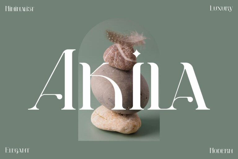 Akila Serif Font