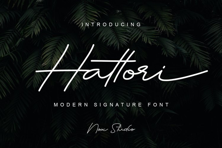 Hattori Handwritten Font