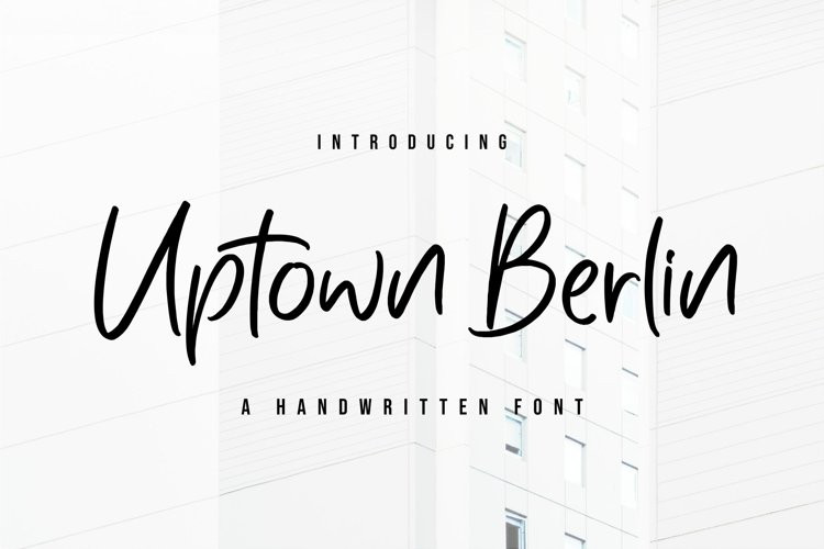 Uptown Berlin Script Font