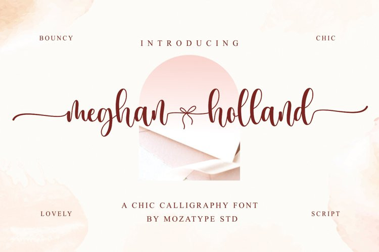 Meghan Holland Calligraphy Font