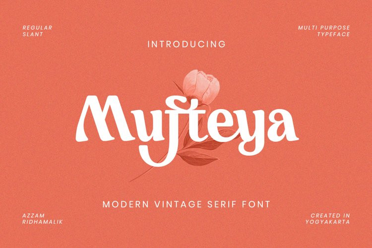 Mufteya Serif Font