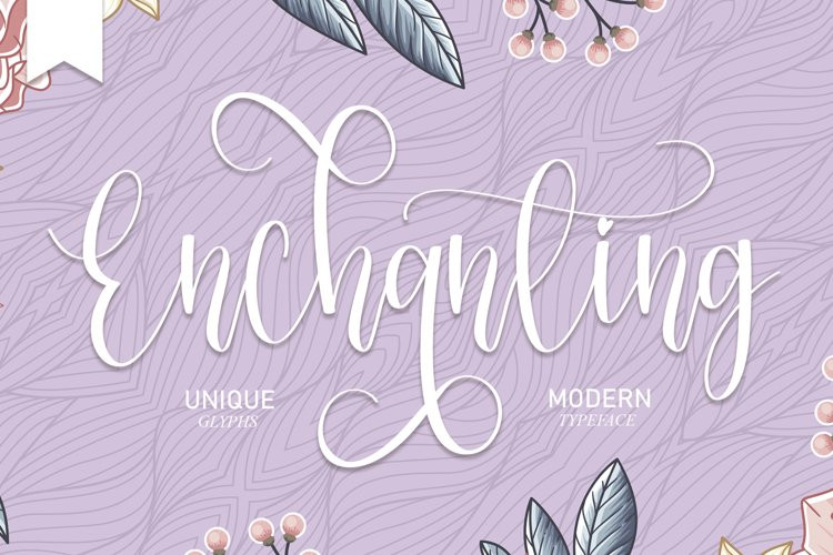 Enchanting Calligraphy Font