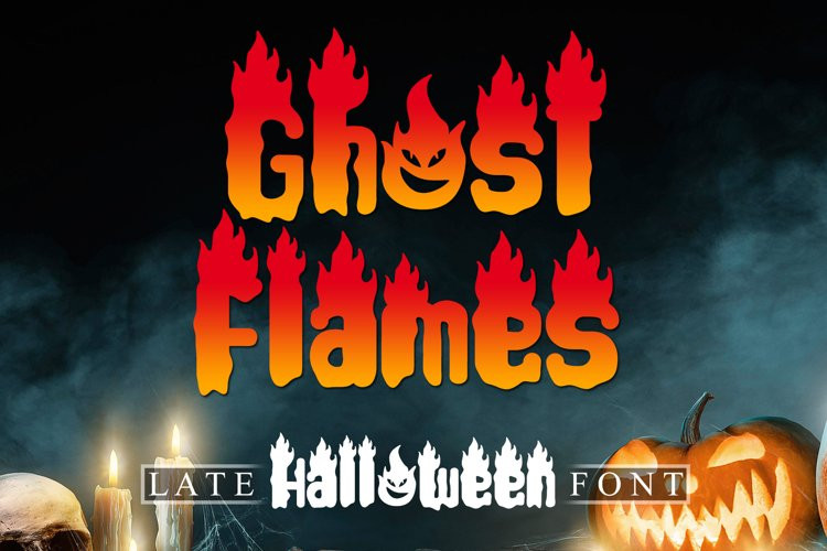 Ghost Flames Display Font