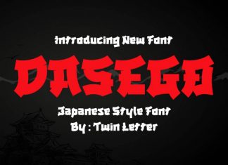 DASEGO Display Font