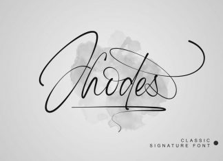 Jhodes Script Font