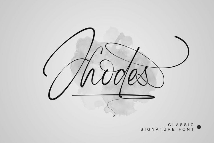 Jhodes Script Font