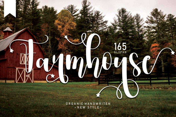 Farmhouse Script Font