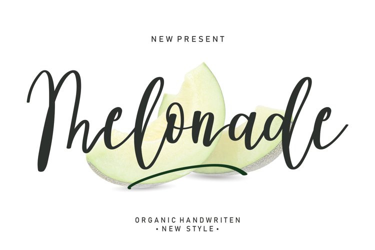 Melonade Script Font