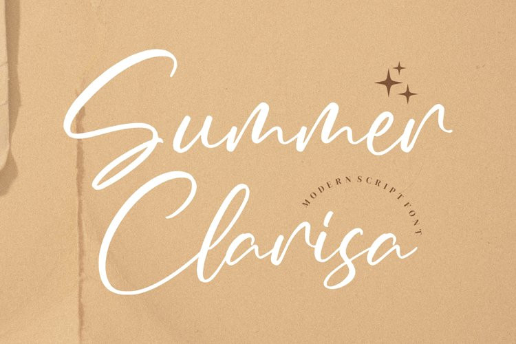 Summer Clarisa Script Font