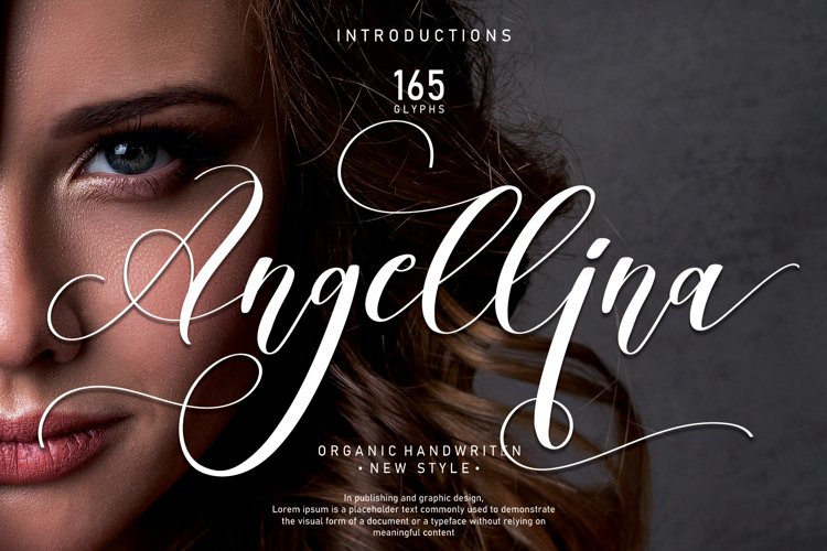 Angellina Calligraphy Font