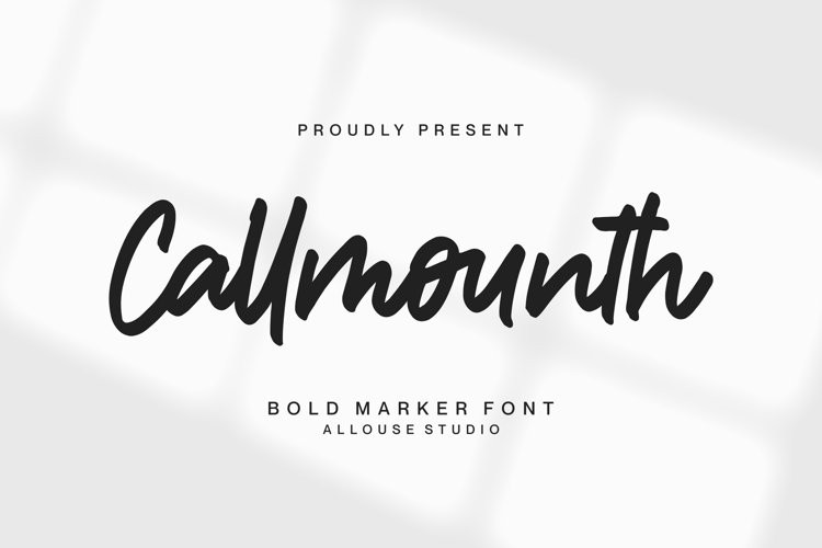 Callmounth Script Font