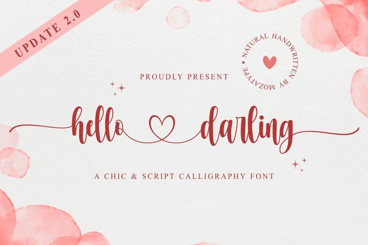 Hello Darling Script Font