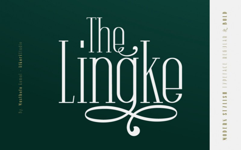 The Lingke Serif Font