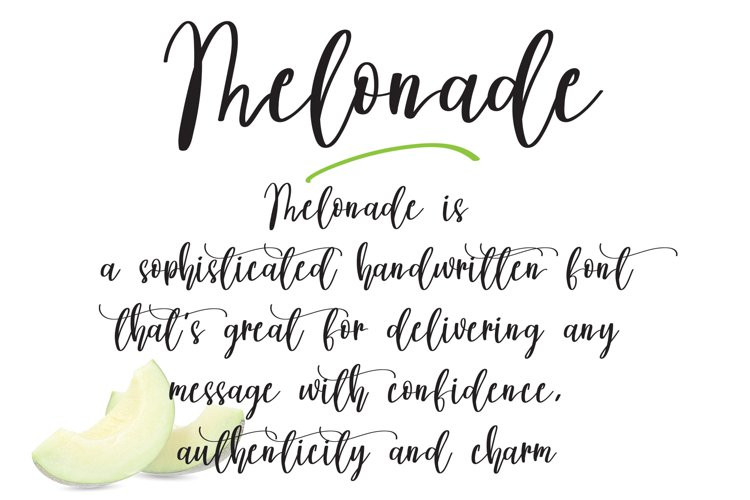 Melonade Script Font