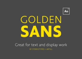 Golden Sans Font