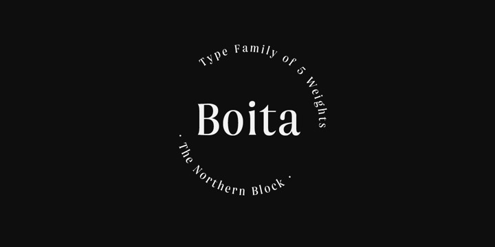 Boita Serif Font