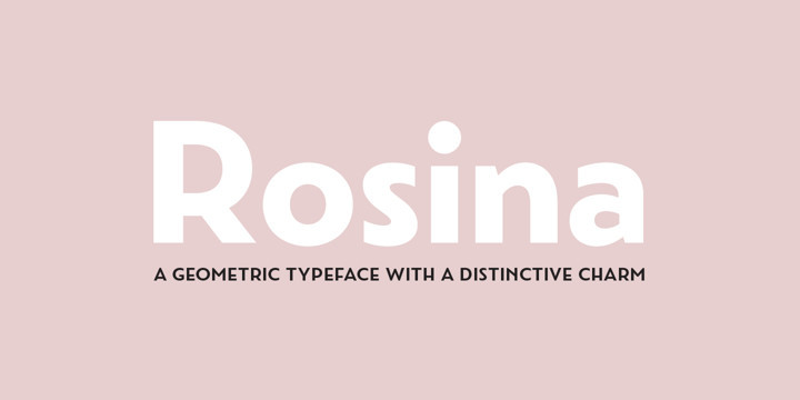 Rosina Sans Serif Font