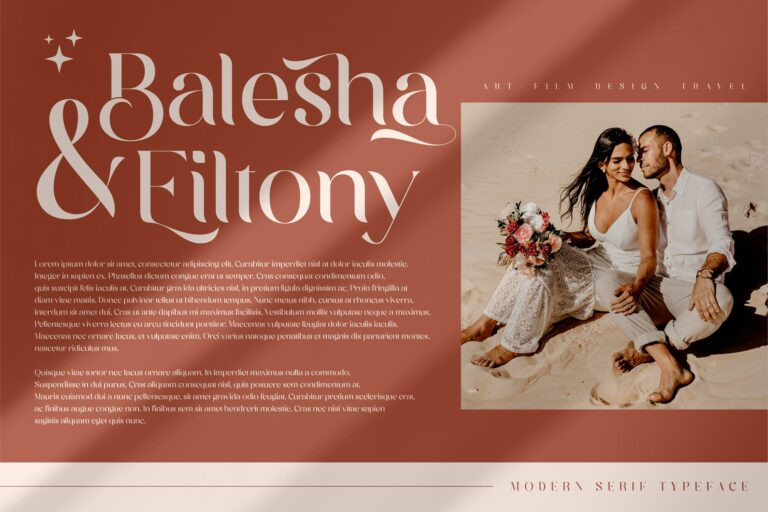 Belianty Elesha Sans Serif Font