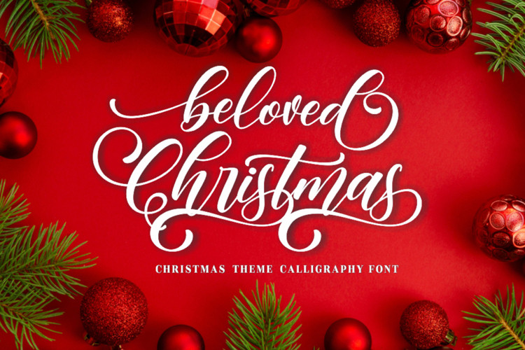 Beloved Christmas Script Font