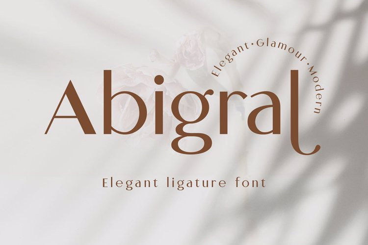 Abigral Sans Serif Font