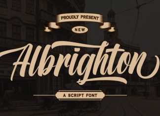 Albrighton Script Font