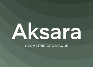 Aksara Sans Serif Font