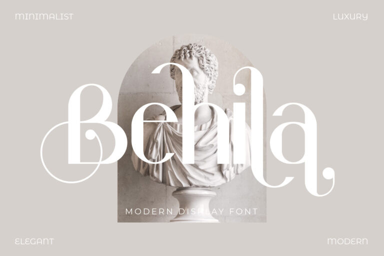 Behila Sans Serif Font