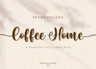 Coffee Home Script Font
