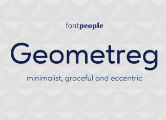Geometreg Sans Serif Font