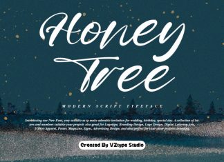 Honey Tree Script Font
