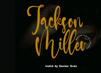 Jackson Miller Script Font