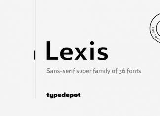 Lexis Sans Serif Font